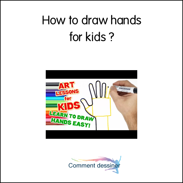 How to draw hands for kids
